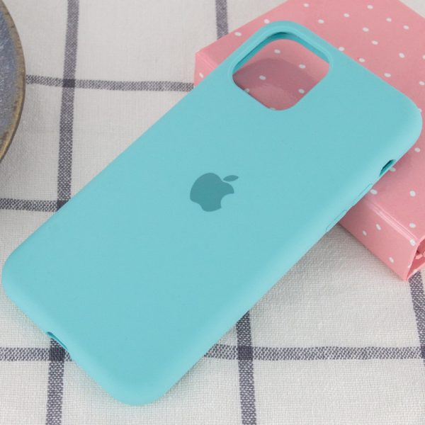 Чохол для iPhone 11 сіліконовий Case Full Protective бірюзовий - Зображення 2