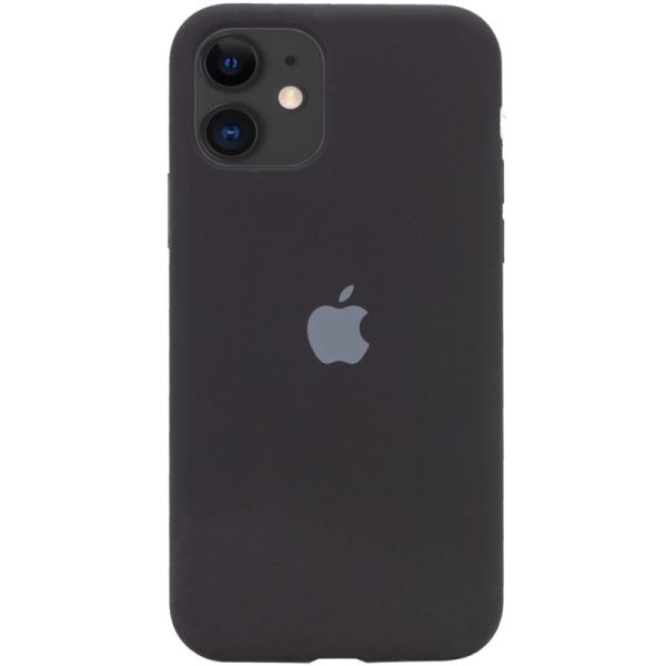 Чохол для iPhone 11 сіліконовий Case Full Protective чорний