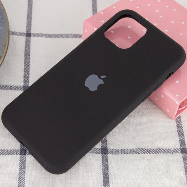 Чохол для iPhone 11 сіліконовий Case Full Protective чорний - Зображення 2