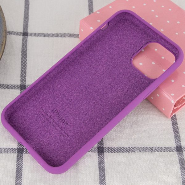 Чохол для iPhone 11 сіліконовий Case Full Protective фіолетовий - Зображення 3