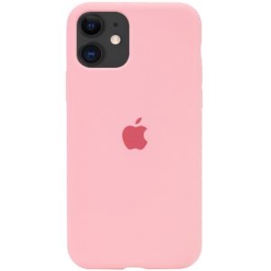 Чохол для iPhone 11 сіліконовий Case Full Protective рожевий