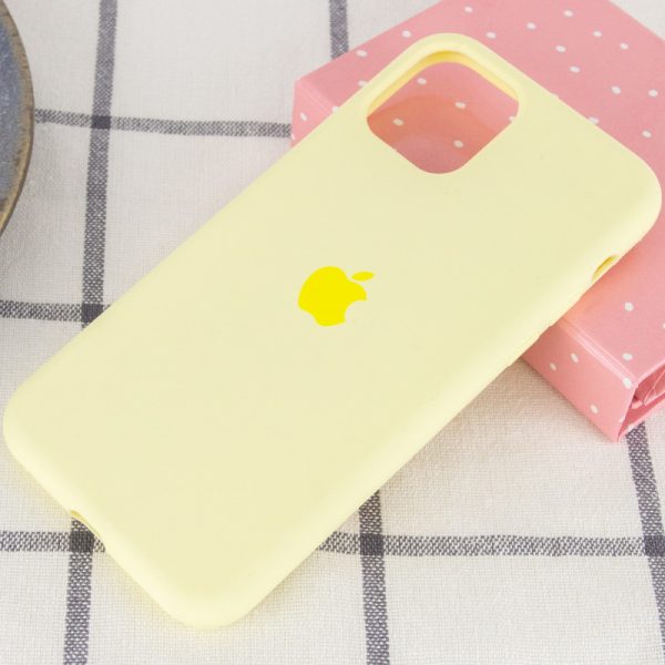 Чохол для iPhone 11 сіліконовий Case Full Protective жовтий - Зображення 2