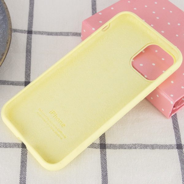 Чохол для iPhone 11 сіліконовий Case Full Protective жовтий - Зображення 3
