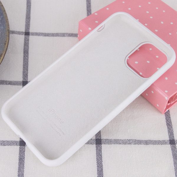 Чохол для iPhone 11 Pro сіліконовий Case Full Protective білий - Зображення 3