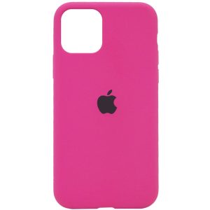 Чохол для iPhone 11 Pro сіліконовий Case Full Protective малиновий