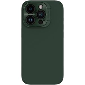 Чохол для iPhone 15 Pro сіліконовий Nillkin LensWing Magnetic зелений