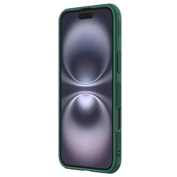 Чохол для iPhone 16 Nillkin Matte Pro зелений - Зображення 5