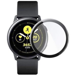 Полімерна для Samsung Galaxy Watch Active 2 40mm плівка 3D (full glue) чорний