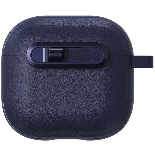 Футляр для навушників Airpods 4 Frosted блакитний