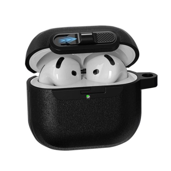 Футляр для навушників Airpods Pro Frosted чорний - Зображення 2