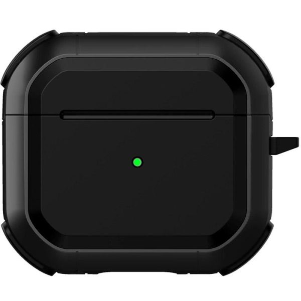 Футляр для навушників Airpods 4 протиударний Black ed. чорний