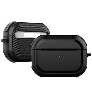 Футляр для навушників Airpods Pro 2 протиударний Black ed. чорний