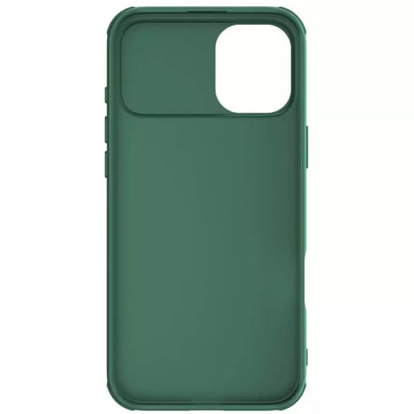 Карбонова для iPhone 16 накладка Nillkin CamShield Pro зелений - Зображення 5