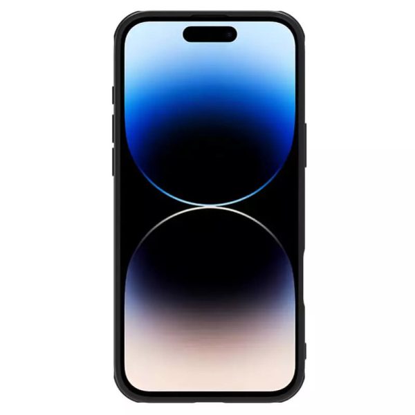 Карбонова для iPhone 16 Pro накладка Nillkin CamShield Pro чорний - Зображення 5