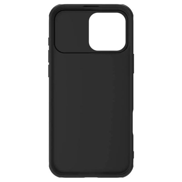 Карбонова для iPhone 16 Pro накладка Nillkin CamShield Pro чорний - Зображення 6
