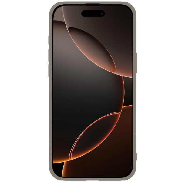 Карбонова для iPhone 16 Pro накладка Nillkin CamShield Pro золотий - Зображення 5