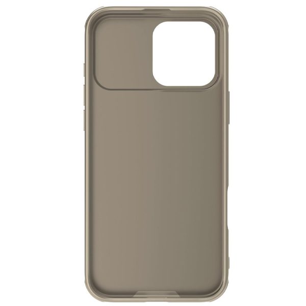 Карбонова для iPhone 16 Pro накладка Nillkin CamShield Pro золотий - Зображення 6