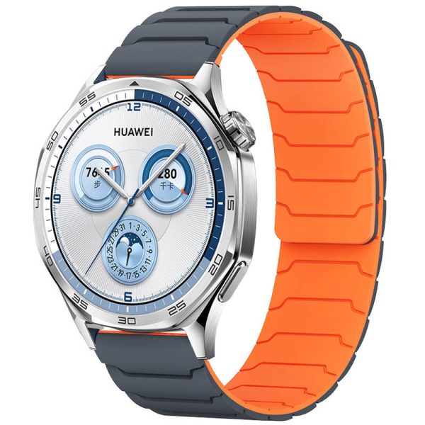 Ремінець для Smart Watch 20mm Dual-color Magnetic сірий