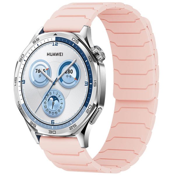 Ремінець для Smart Watch 20mm Dual-color Magnetic рожевий