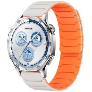 Ремінець для Smart Watch 20mm Dual-color Magnetic срібний