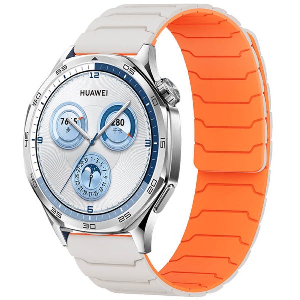 Ремінець для Smart Watch 20mm Dual-color Magnetic срібний