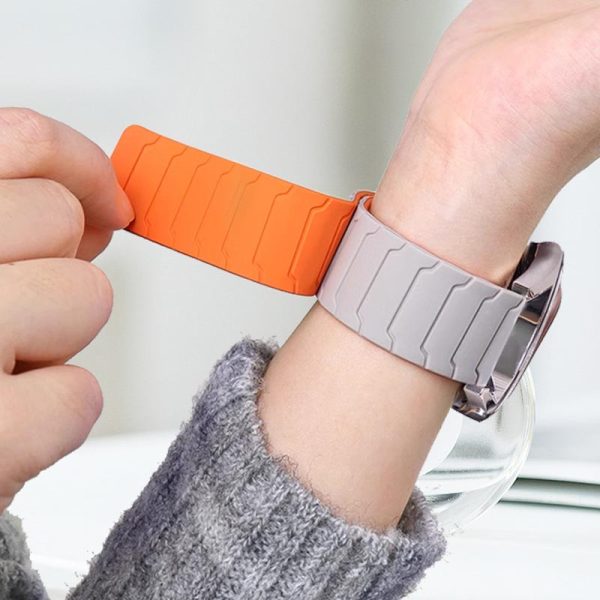 Ремінець для Smart Watch 20mm Dual-color Magnetic срібний - Зображення 2