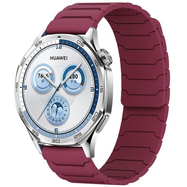 Ремінець для Smart Watch 20mm Dual-color Magnetic червоний