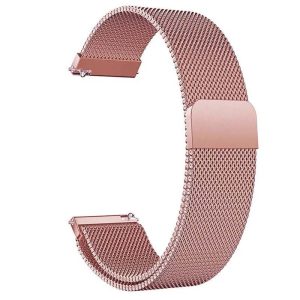 Ремінець для Smart Watch 20mm Milanese Loop рожевий