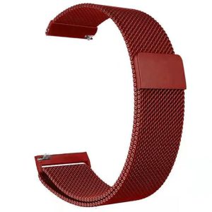 Ремінець для Smart Watch 20mm Milanese Loop червоний