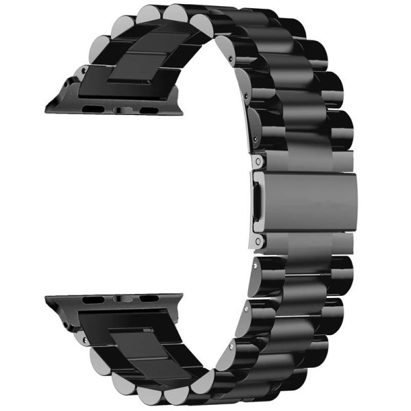 Ремінець для Apple Watch 38 Steel Elegance чорний