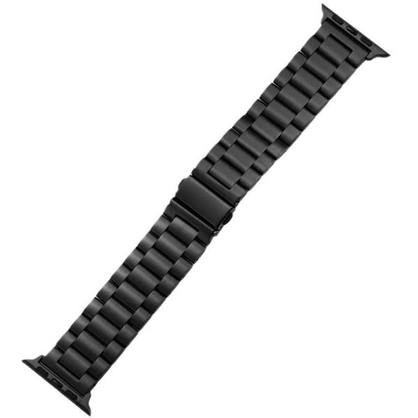 Ремінець для Apple Watch 38 Steel Elegance чорний - Зображення 5