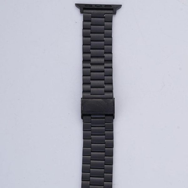 Ремінець для Apple Watch 42 Steel Elegance чорний - Зображення 3