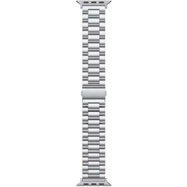Ремінець для Apple Watch 42 Steel Elegance срібний, метал - Зображення 5