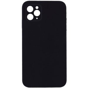Silicone для iPhone 11 Pro Case Square Full Camera Protective NOLOGO чорний