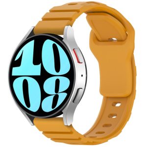 Силіконовий для Smart Watch 20mm ремінець Defense жовтий