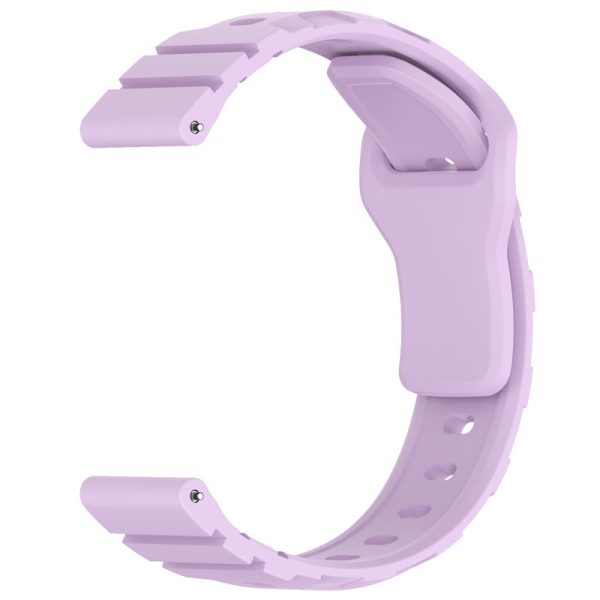 Силіконовий для Smart Watch 20mm ремінець Defense фіолетовий - Зображення 3