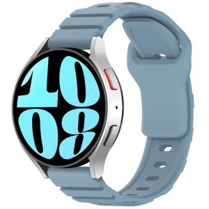 Силіконовий для Smart Watch 20mm ремінець Defense блакитний