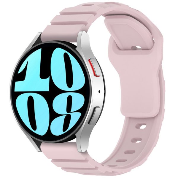 Силіконовий для Smart Watch 20mm ремінець Defense рожевий
