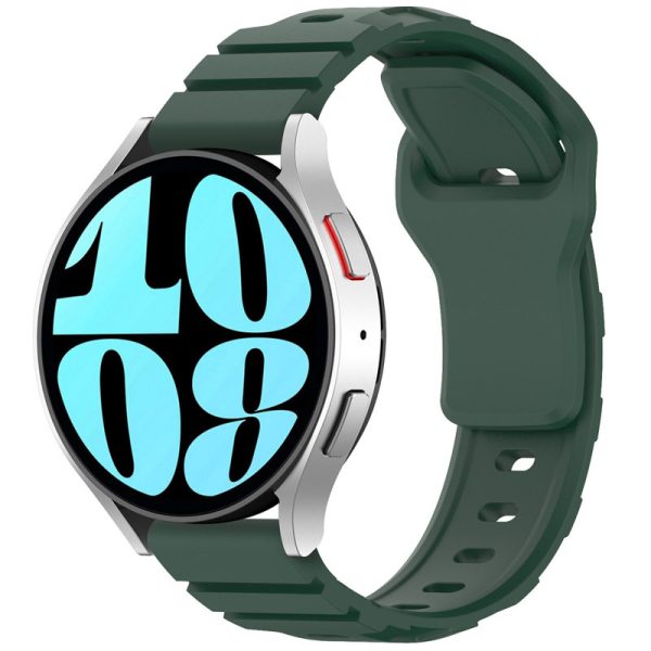Силіконовий для Smart Watch 20mm ремінець Defense зелений