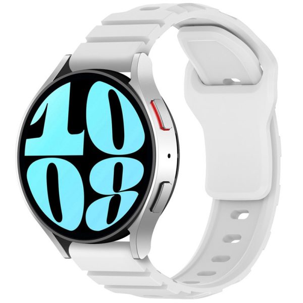 Силіконовий для Smart Watch 20mm ремінець Defense білий
