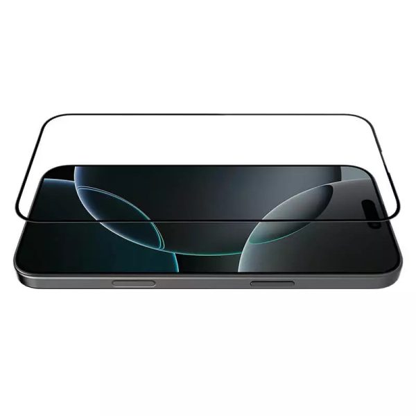 Захисне скло для iPhone 16 Pro Nillkin (CP+ max 3D) (full glue) чорний - Зображення 2