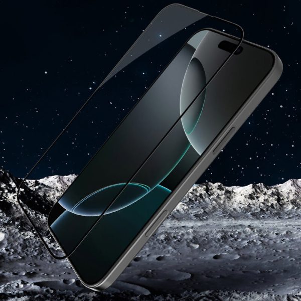 Захисне скло для iPhone 16 Pro Nillkin (CP+ max 3D) (full glue) чорний - Зображення 4