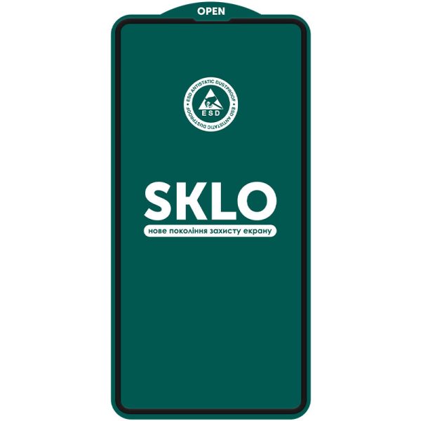 Захисне скло для iPhone 16 Pro Max SKLO 5D чорний
