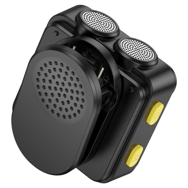 Петличний бездротовий мікрофон Hoco L17 Dual-mic magnetic (Lightning/Type-C) - Зображення 4