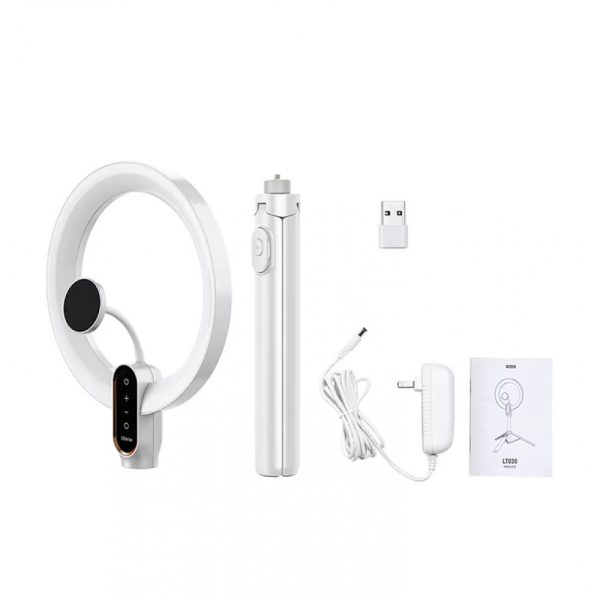 Кільцева лампа 26см для телефону CRI96+ 3000-6000К 58-175см MagSafe Ulanzi LT030 - Зображення 4